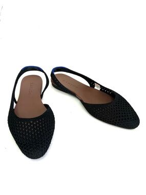 Rothy’s The Almond Slingback in Black - Sz 6